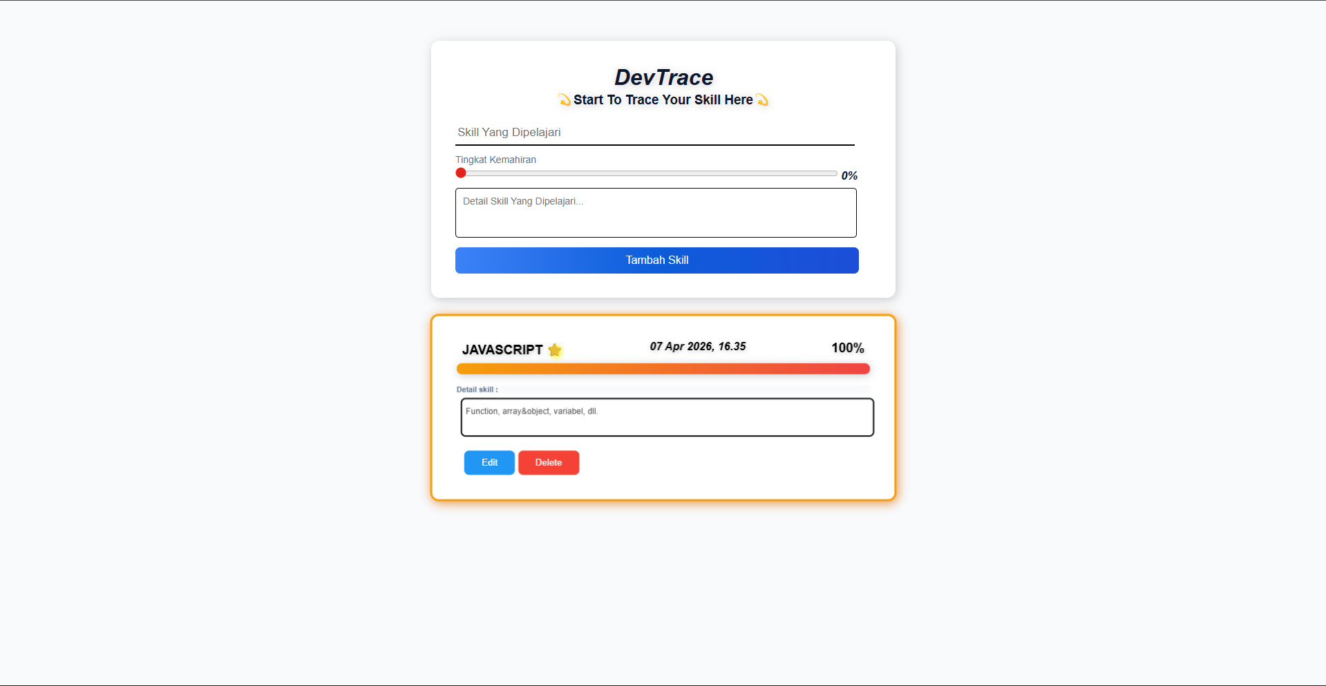 DevTrace